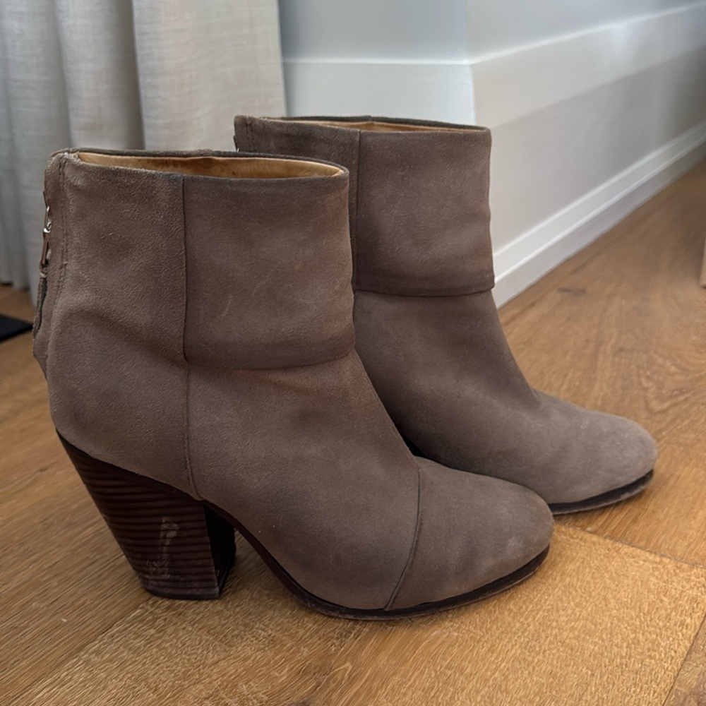 Rag and Bone Suede Newbury Boots - Size 36.5